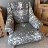 Tetrad Chair in Bagru Fabric
