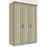 Airedale Oak Top 3 Doors Wardrobe - Plain Doors