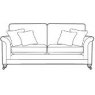 Chelsea 3 Seater Sofa Cover - A
