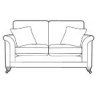 2 Seater Sofa Cover - A