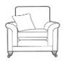 Chelsea Chair Cover - A