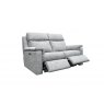 Small Sofa Electric Recliner DBL with USB Fabric - W