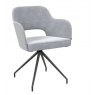 Chicago Swivel Dining Chair - Grey