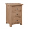 Chilford Oak Collection Bedside Cabinet - Oak