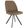Conrad Collection Swivel Dining Chair - Taupe