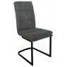Conrad Collection Cantilever Dining Chair - Grey