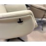 Ronda Swivel Recliner Chair and Footstool