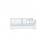 Burlington Collection Large Sofa End - Right Hand Facing A Grade Fabric
