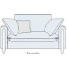 Ryker Collection Snuggler Chair B Grade Fabric