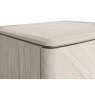 Bedside Table 2 Drawer - Stone