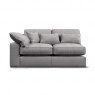 Avarda Sofa Collection 1 Arm 2 Seater - LHF - C Grade Fabric Standard Back