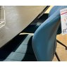 Phoenix 200-260 Extending Table 4 x New York Grey Chairs 2 New York Blue Chairs