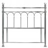 Krystal 135cm Antique Nickel Headboard