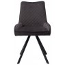 Set of 6 Lusso Dark Grey Dining Chair