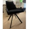 Set of 6 Lusso Dark Grey Dining Chair