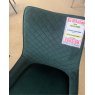 Set of 6 Lusso Dark Green Dining Chair