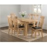 Portland 150cm Extending Dining Table 6 X Dining Chairs