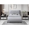Deco Small Double Bedstead Mambo Stone Fabric