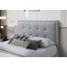 Deco Double Static Bedstead Mambo Stone Fabric