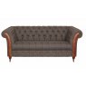 Chester 3 Seater Sofa In Harris Tweed