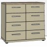 Airedale Oak Top Chest of drawers 8 drawers