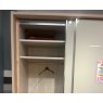 Callisto Plus 1 x 225cm Sliding Door Wardrobe  2 x 3 Drawer Bedside Chest 1 x 4 Drawer Chest 75cm