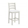 Tenby Grey Bar Stool No Cushion - STONE GREY