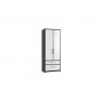 San Diego Double Tall Gents Robe 2 Mirror Doors