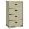 Callisto Plus -4 Drawer Chest - 47cm - Basic Chest - Drawers in carcase colour