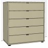 Callisto Plus -  Drawer Chest - 80cm - Premium Soft Close - Drawers in carcase colour