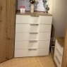 Modular 2000 Complete Corner Wardrobe 2 x 3 Drawer Bedside 1 x 5 Drawer Chest