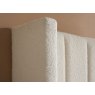 Farrow Double Ottoman Bedstead - White Boucle  - Self Assembly