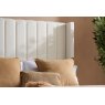 Farrow Kingsize Ottoman Bedstead - White Boucle  - Self Assembly