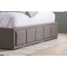 Cube Kingsize Ottoman Bedstead - Grey