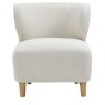 Anna Accent Chair White