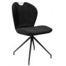 New York Swivel Dining Chair - Charcoal