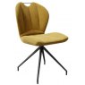New York Swivel Dining Chair - Ochre
