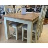 Thetford  Painted Extending Dining Table 132-198 4 x Cross Back Chairs