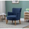 Porada Accent Chair Midnight Blue