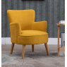 Porada Accent Chair Ochre