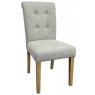 Littleworth Collection Upholstered Dining Chair - Light Grey