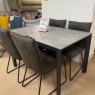 120cm Merano Table 4 x Gratton Dining Chairs