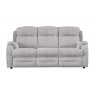 Boston 3 Seater Sofa Double Power Recliner with USB-C with Heated Seats A