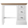 Burford Bedroom Oak Top 2025 Single Pedestal Dressing Table Tapered Leg W 102cm x D 47.5c