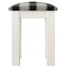 Burford Bedroom Oak Top 2025 Bedroom Stool Upholstered Straight Leg W 40cm X D 40cm x H 4