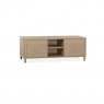 Strasbourg TV Cabinet big 3 doors - 2 open - 200cm / Lamulux Misty Oak