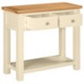2 Drawer Console Table IVORY 2 Drawer Console Table IVORY