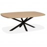 Carpella Extending Dining Table Oval 150cm -207cm Long x 85cm Wide Grade 3