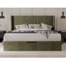 Morston Kingsize Bedstead - Olive