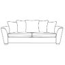 Russo Sofa Collection Grand Sofa Pillow Back SE